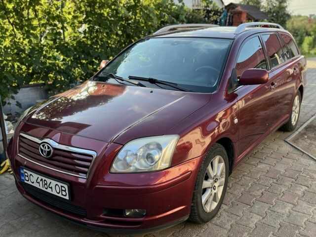 Красный Тойота Авенсис, объемом двигателя 1.8 л и пробегом 325 тыс. км за 4200 $, фото 1 на Automoto.ua