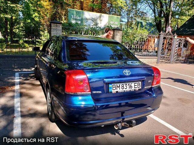 Синий Тойота Авенсис, объемом двигателя 1.8 л и пробегом 245 тыс. км за 6000 $, фото 1 на Automoto.ua
