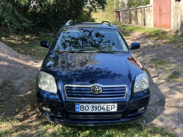 Синий Тойота Авенсис, объемом двигателя 2 л и пробегом 400 тыс. км за 3813 $, фото 1 на Automoto.ua
