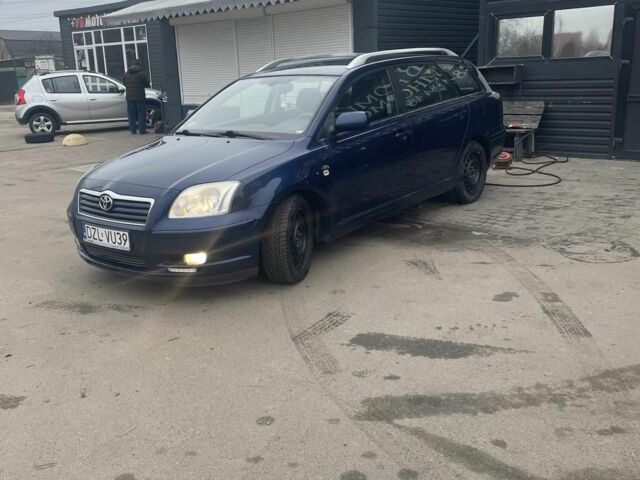Синий Тойота Авенсис, объемом двигателя 2 л и пробегом 320 тыс. км за 2500 $, фото 1 на Automoto.ua
