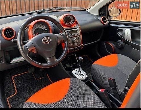 Чорний Тойота Айго, об'ємом двигуна 1 л та пробігом 140 тис. км за 5000 $, фото 1 на Automoto.ua