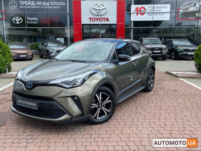 Зеленый Тойота C-HR, объемом двигателя 2 л и пробегом 58 тыс. км за 29000 $, фото 1 на Automoto.ua