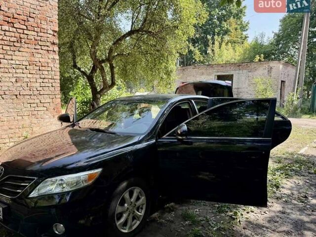 Черный Тойота Камри, объемом двигателя 2.4 л и пробегом 78 тыс. км за 11800 $, фото 1 на Automoto.ua