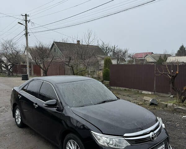 Черный Тойота Камри, объемом двигателя 2.49 л и пробегом 190 тыс. км за 7000 $, фото 1 на Automoto.ua