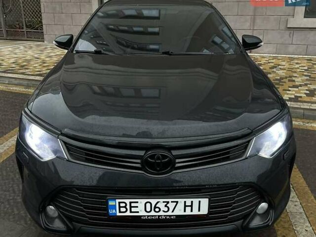 Черный Тойота Камри, объемом двигателя 2.49 л и пробегом 244 тыс. км за 15500 $, фото 1 на Automoto.ua