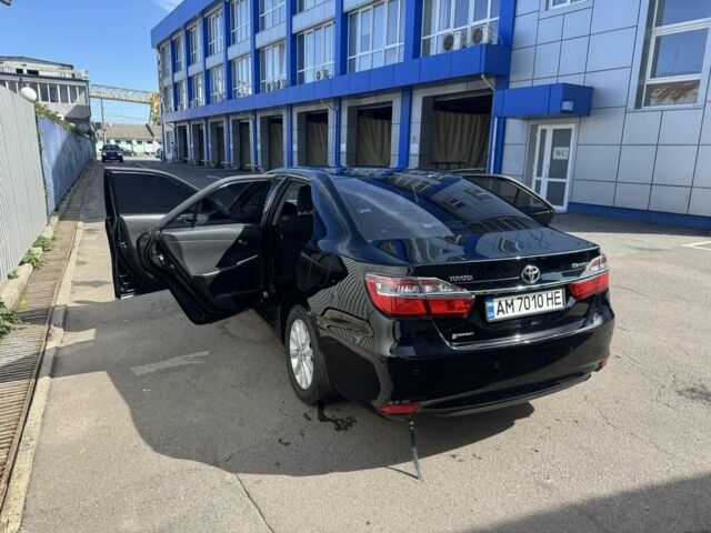 Черный Тойота Камри, объемом двигателя 2.5 л и пробегом 87 тыс. км за 20400 $, фото 1 на Automoto.ua