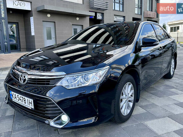 Черный Тойота Камри, объемом двигателя 2.5 л и пробегом 171 тыс. км за 16500 $, фото 1 на Automoto.ua