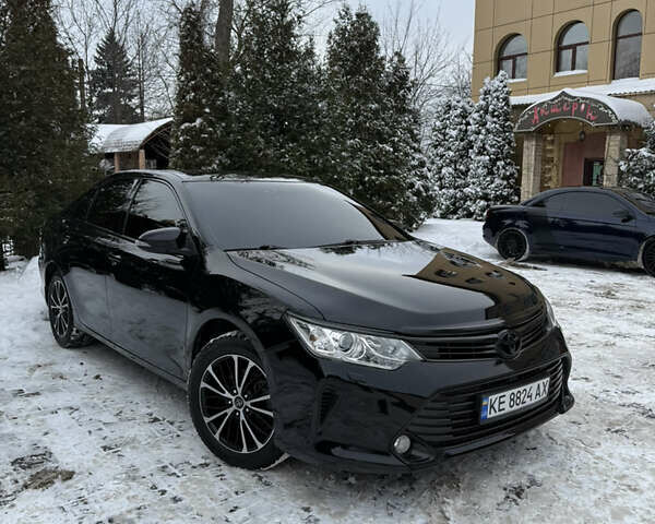 Чорний Тойота Камрі, об'ємом двигуна 2.49 л та пробігом 218 тис. км за 15500 $, фото 1 на Automoto.ua