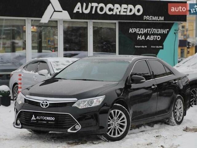 Черный Тойота Камри, объемом двигателя 2.49 л и пробегом 194 тыс. км за 17400 $, фото 1 на Automoto.ua