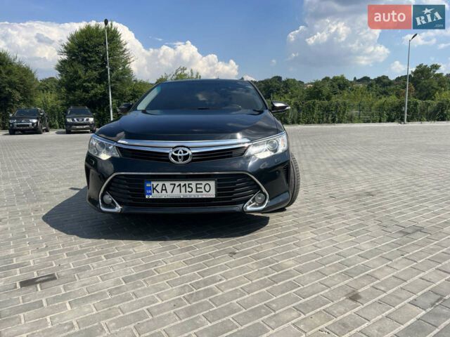 Черный Тойота Камри, объемом двигателя 2.5 л и пробегом 114 тыс. км за 23200 $, фото 1 на Automoto.ua