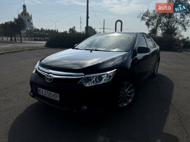 Черный Тойота Камри, объемом двигателя 2.49 л и пробегом 192 тыс. км за 15500 $, фото 1 на Automoto.ua