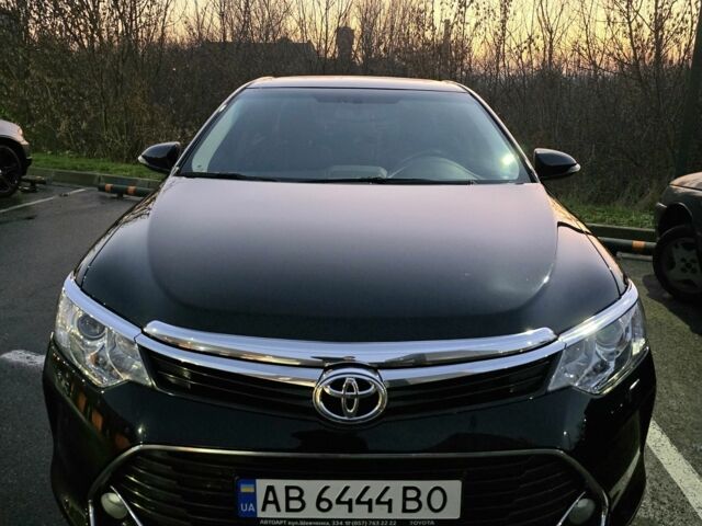 Черный Тойота Камри, объемом двигателя 2.5 л и пробегом 112 тыс. км за 24200 $, фото 1 на Automoto.ua