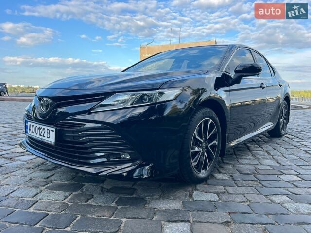 Черный Тойота Камри, объемом двигателя 2.49 л и пробегом 76 тыс. км за 21300 $, фото 1 на Automoto.ua