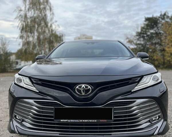 Черный Тойота Камри, объемом двигателя 2.49 л и пробегом 73 тыс. км за 26500 $, фото 1 на Automoto.ua