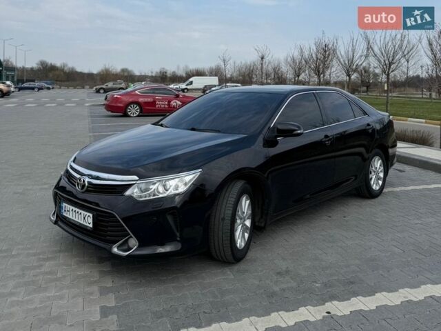 Черный Тойота Камри, объемом двигателя 2.49 л и пробегом 227 тыс. км за 15400 $, фото 1 на Automoto.ua
