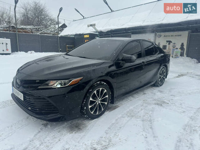 Черный Тойота Камри, объемом двигателя 2.49 л и пробегом 212 тыс. км за 16800 $, фото 1 на Automoto.ua