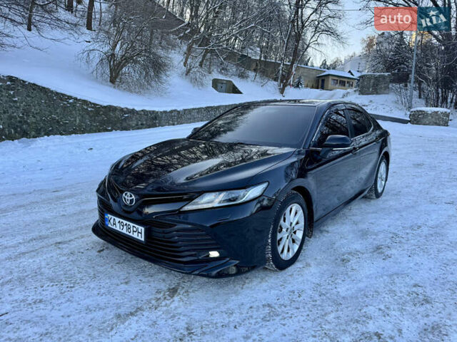 Черный Тойота Камри, объемом двигателя 2.49 л и пробегом 124 тыс. км за 21900 $, фото 1 на Automoto.ua