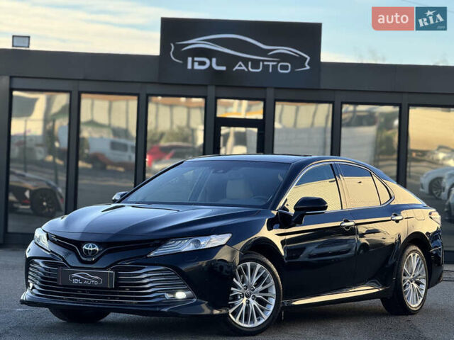 Черный Тойота Камри, объемом двигателя 2.49 л и пробегом 190 тыс. км за 23500 $, фото 1 на Automoto.ua