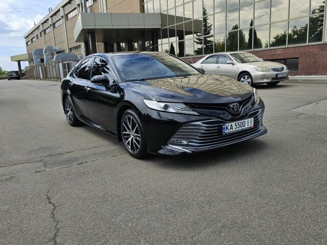 Черный Тойота Камри, объемом двигателя 2.5 л и пробегом 110 тыс. км за 25500 $, фото 1 на Automoto.ua