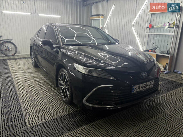 Черный Тойота Камри, объемом двигателя 2.49 л и пробегом 46 тыс. км за 33000 $, фото 1 на Automoto.ua