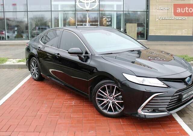 Черный Тойота Камри, объемом двигателя 2.49 л и пробегом 71 тыс. км за 33400 $, фото 1 на Automoto.ua