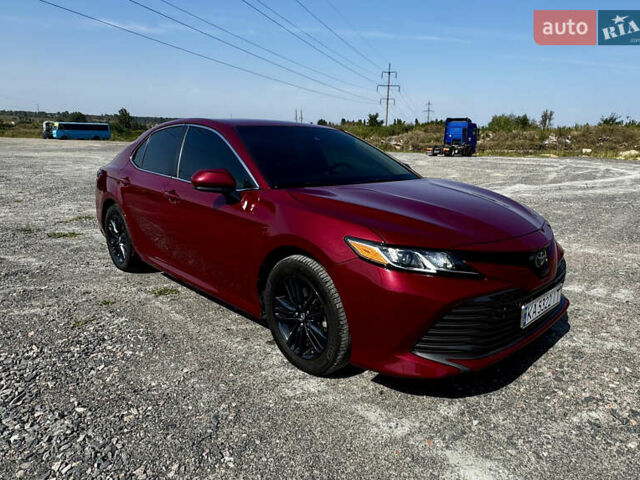 Красный Тойота Камри, объемом двигателя 2.49 л и пробегом 76 тыс. км за 18500 $, фото 1 на Automoto.ua