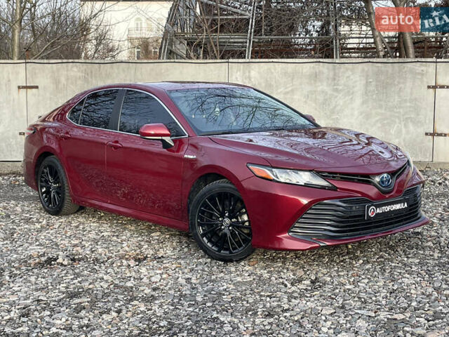 Красный Тойота Камри, объемом двигателя 2.49 л и пробегом 46 тыс. км за 23990 $, фото 1 на Automoto.ua