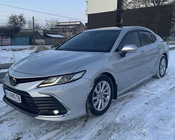 Серый Тойота Камри, объемом двигателя 2.49 л и пробегом 123 тыс. км за 27999 $, фото 1 на Automoto.ua