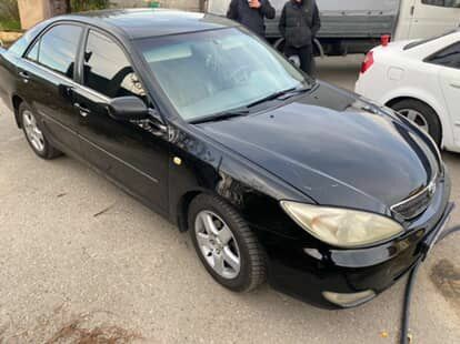 Синий Тойота Камри, объемом двигателя 2.4 л и пробегом 367 тыс. км за 3999 $, фото 1 на Automoto.ua