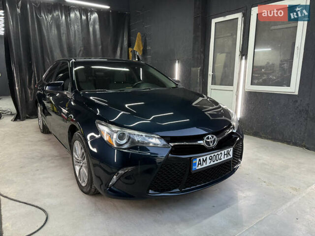 Синий Тойота Камри, объемом двигателя 2.49 л и пробегом 116 тыс. км за 16500 $, фото 1 на Automoto.ua