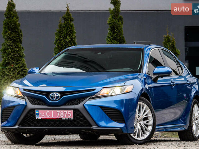 Синий Тойота Камри, объемом двигателя 2.49 л и пробегом 88 тыс. км за 21700 $, фото 1 на Automoto.ua