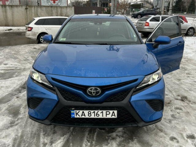 Синий Тойота Камри, объемом двигателя 2.49 л и пробегом 125 тыс. км за 16800 $, фото 1 на Automoto.ua