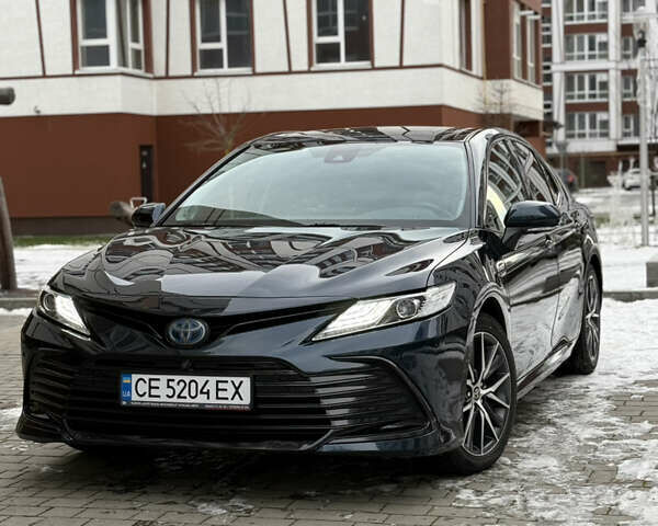 Синий Тойота Камри, объемом двигателя 2.49 л и пробегом 106 тыс. км за 27500 $, фото 1 на Automoto.ua