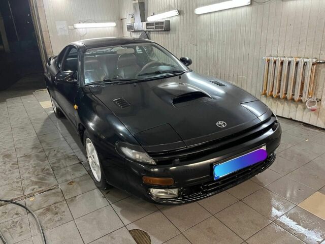 Черный Тойота Селика, объемом двигателя 2 л и пробегом 196 тыс. км за 700 $, фото 1 на Automoto.ua