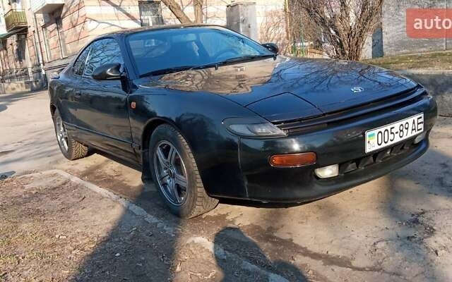 Черный Тойота Селика, объемом двигателя 2 л и пробегом 272 тыс. км за 7500 $, фото 1 на Automoto.ua