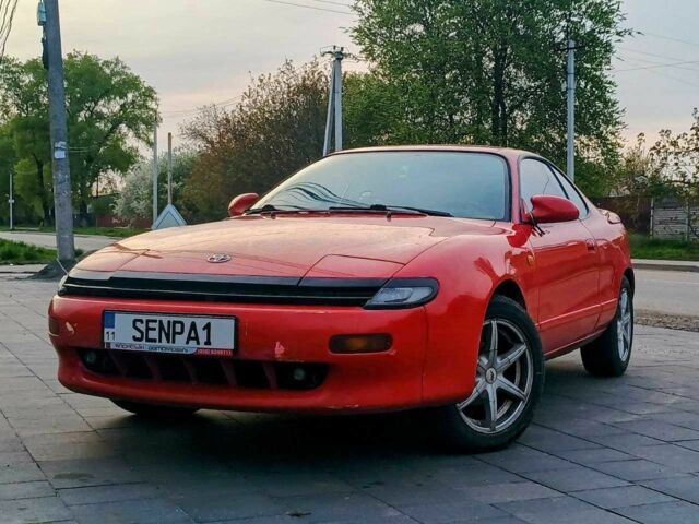 Красный Тойота Селика, объемом двигателя 2 л и пробегом 270 тыс. км за 1000 $, фото 1 на Automoto.ua