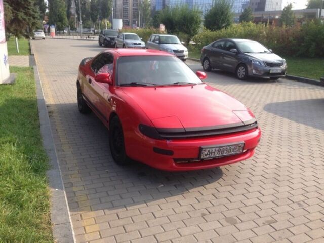 Красный Тойота Селика, объемом двигателя 2 л и пробегом 320 тыс. км за 4000 $, фото 1 на Automoto.ua