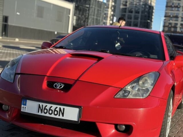 Красный Тойота Селика, объемом двигателя 1.8 л и пробегом 500 тыс. км за 4000 $, фото 1 на Automoto.ua