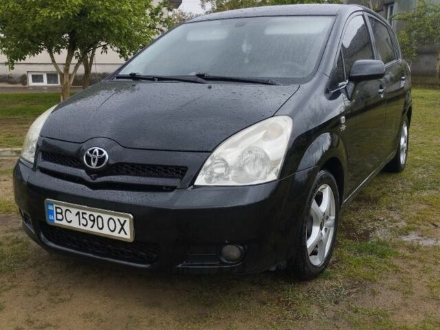 Черный Тойота Королла Версо, объемом двигателя 2.2 л и пробегом 299 тыс. км за 6500 $, фото 1 на Automoto.ua