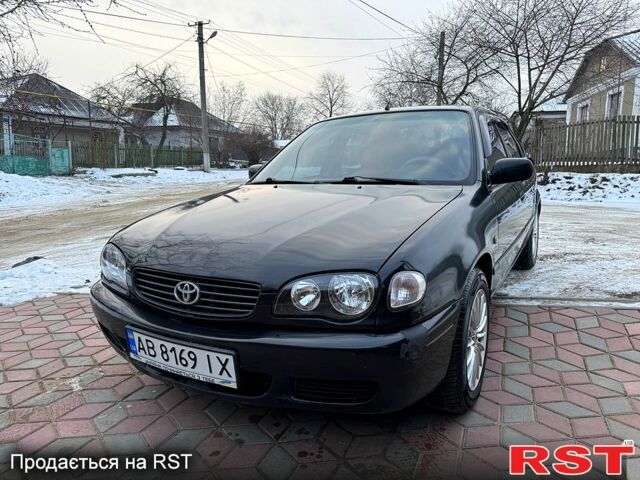 Черный Тойота Королла, объемом двигателя 1.4 л и пробегом 350 тыс. км за 2650 $, фото 1 на Automoto.ua