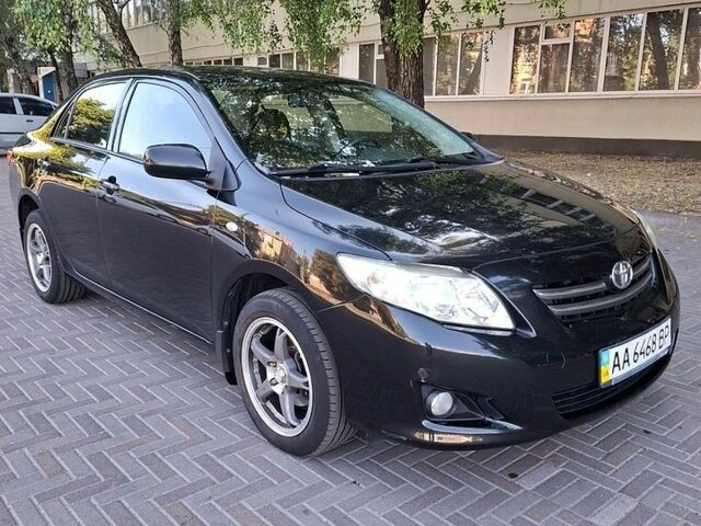 Черный Тойота Королла, объемом двигателя 1.6 л и пробегом 163 тыс. км за 7500 $, фото 1 на Automoto.ua