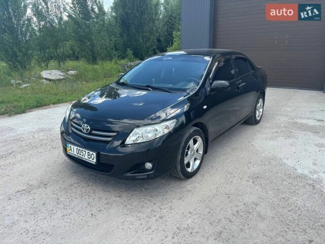 Черный Тойота Королла, объемом двигателя 1.6 л и пробегом 95 тыс. км за 8700 $, фото 1 на Automoto.ua