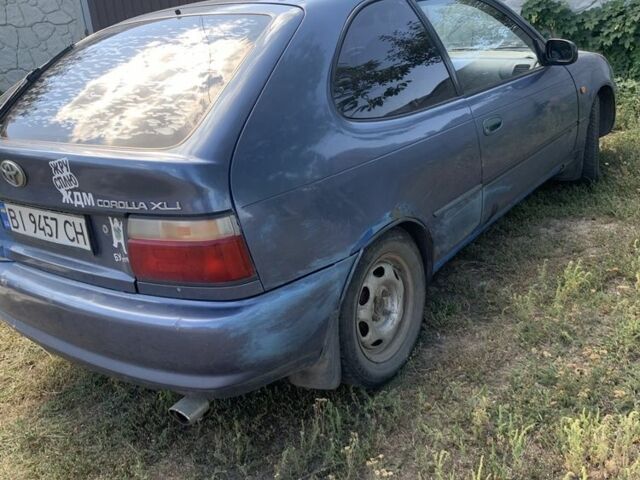 Фиолетовый Тойота Королла, объемом двигателя 1.3 л и пробегом 540 тыс. км за 1000 $, фото 1 на Automoto.ua