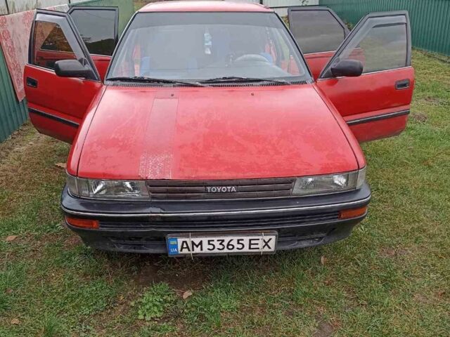 Красный Тойота Королла, объемом двигателя 1.6 л и пробегом 408 тыс. км за 1050 $, фото 1 на Automoto.ua