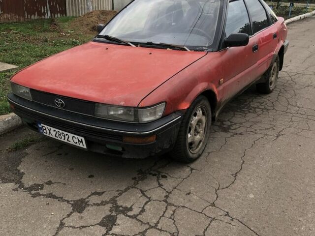 Червоний Тойота Королла, об'ємом двигуна 1.6 л та пробігом 3 тис. км за 595 $, фото 1 на Automoto.ua