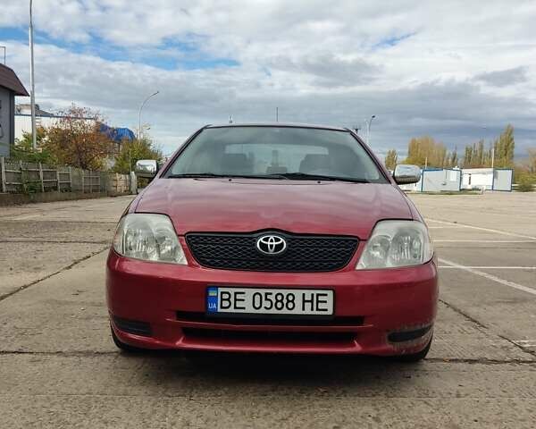 Красный Тойота Королла, объемом двигателя 1.6 л и пробегом 130 тыс. км за 4700 $, фото 1 на Automoto.ua