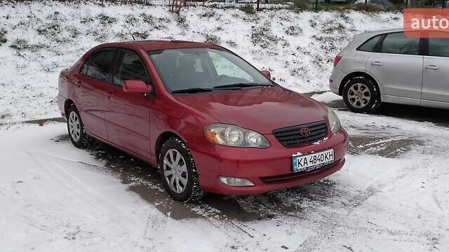 Красный Тойота Королла, объемом двигателя 1.8 л и пробегом 213 тыс. км за 4500 $, фото 1 на Automoto.ua