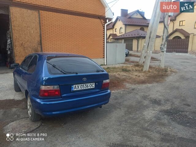 Синий Тойота Королла, объемом двигателя 1.6 л и пробегом 200 тыс. км за 1850 $, фото 1 на Automoto.ua