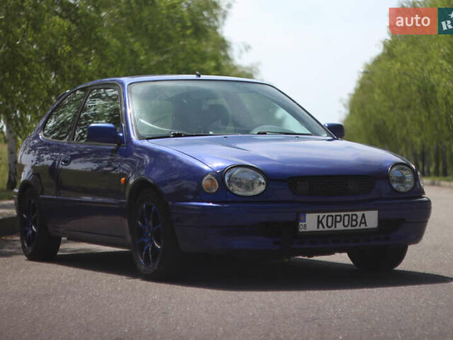 Синий Тойота Королла, объемом двигателя 1.33 л и пробегом 365 тыс. км за 2100 $, фото 1 на Automoto.ua