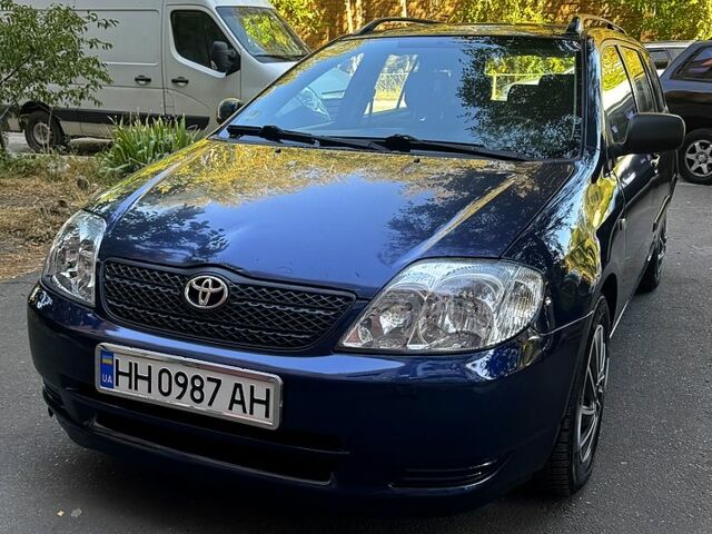 Синий Тойота Королла, объемом двигателя 2 л и пробегом 185 тыс. км за 3500 $, фото 1 на Automoto.ua